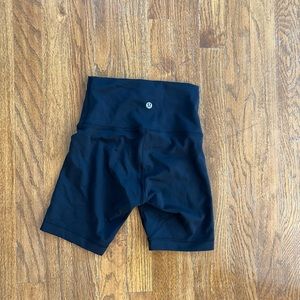 Lululemon Black Biker Shorts